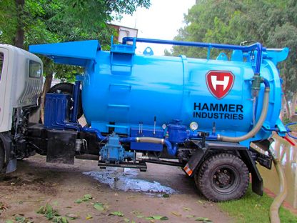 Combined Sewer Suction And Jetting Unit